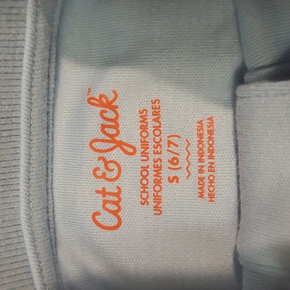 Long Sleeve light blue Polo size S (6/7) - Picture 3 of 4